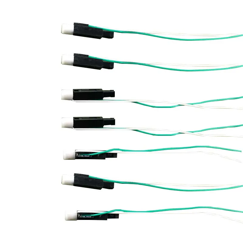 10Pcs Lighter Flamethrower Ignition Electronic Cassette Furnace Accessories 2 Wires Piezoelectric Igniter