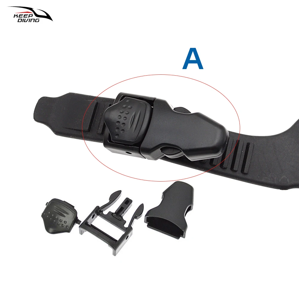 Praktische Flossen-Schnallen Für Taucher & Schwimmer - Schnellverschluss Für Schwimmflossen