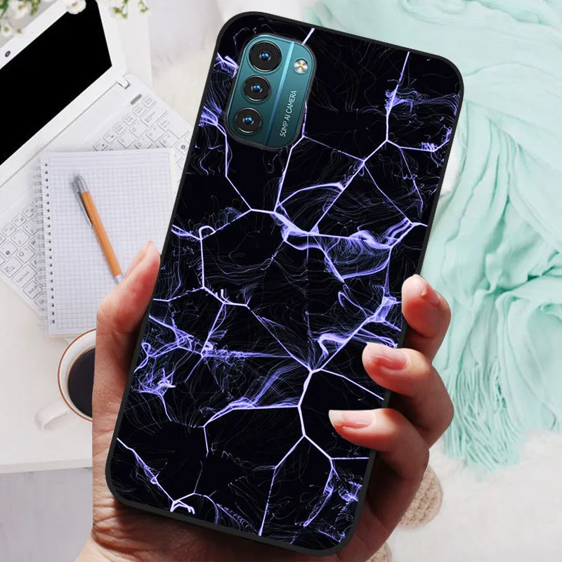 Floral Astronaut Soft TPU Silicone Bumper Phone Case