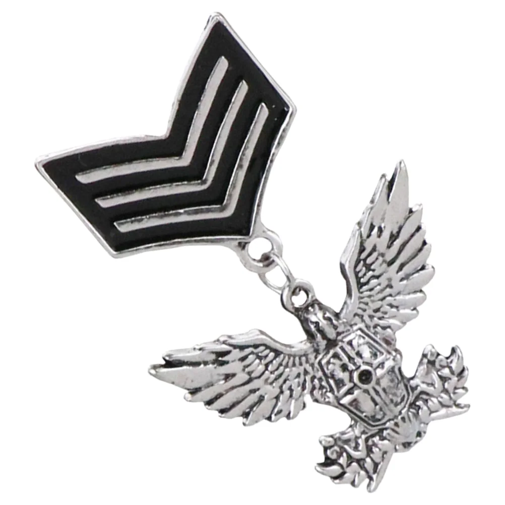 

Men's Medal Brooch Eagle Pins and Brooches Lapel for Clothes Jewelry Fashion Badge