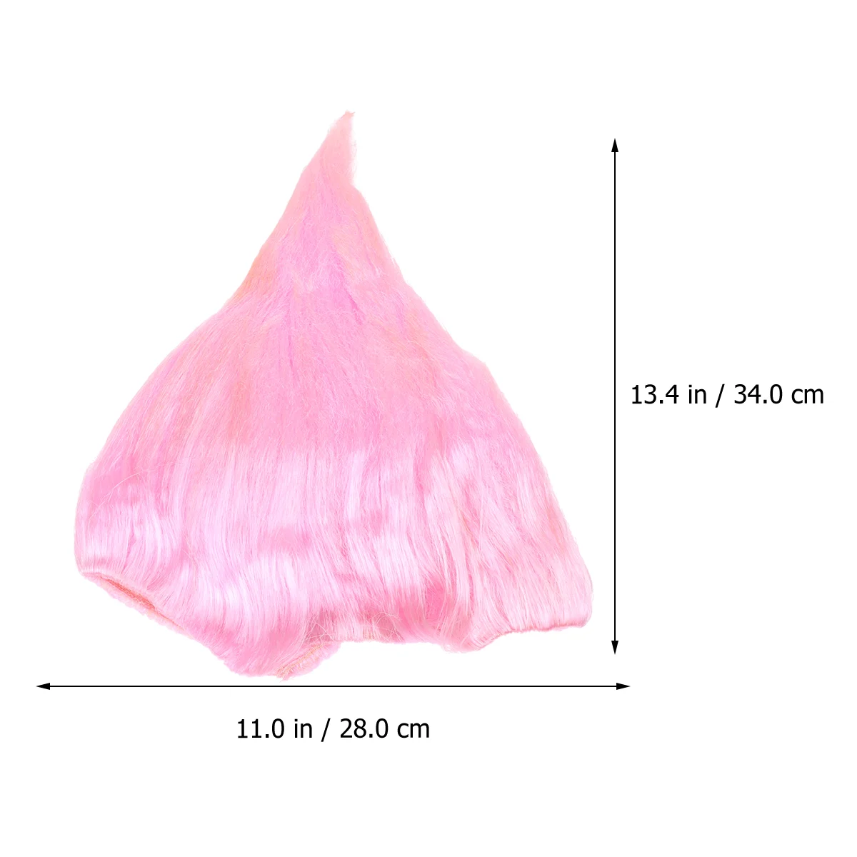 Flame Shape K Silk Material Cosplay Troll Festival Headdress Carnival Headwear Costumes Accessories