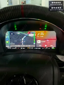 L 12.3Inch LCD Instrument Panel For Toyota Vellfire Alphard 20/30 Series 2008-2023 Upgraded 40 Series Digital Cluster Instrument 1