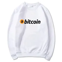 New Men O-Neck Sweatshirt Comfortable Women Bitcoin Printed Printed Hoodie Fashion Men's Pullover Street Trendy Men's Clothing 2