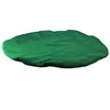 Felt Poker Table Cover Round Fitted 36-48in Stretch Fit Green Felt Card Table Cover Table Cloth Protector for Mah JongPoker 4