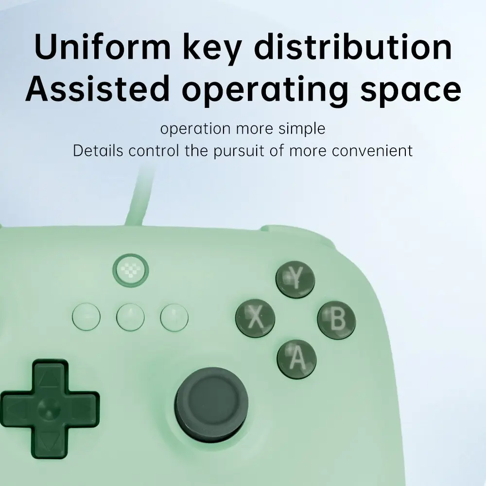 Game Controller 8Bitdo Ultimate C Wired for Windows 10 11 PC Android Steam Deck Raspberry Pi Plug-and-play PC