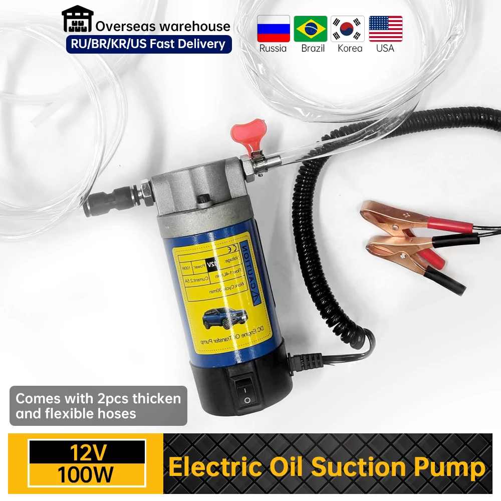 Pompe électrique D'extraction D'huile Moteur Diesel, 12V, 100W, 4l, Pour Voiture - Foto 12