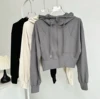 Women's Quick-Dry Loose jacket Hooded Fitness Coat Long Sleeve Sports Jacket for Running Yoga Training Tight Shirt Sport Jacke