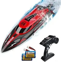 HJ808 RC Boat 2.4Ghz 25km/h High-Speed Remote Control Racing Ship Water Speed Boat Children Model Toy 2