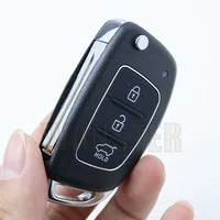 3 4 ปุ่มกรณีกุญแจรถ Fob Key Shell สําหรับ Hyundai IX35 I20 I45 I40 IX45 HB20 SANTA FE IX35 Tucson Solaris ELANTRA Verna 5