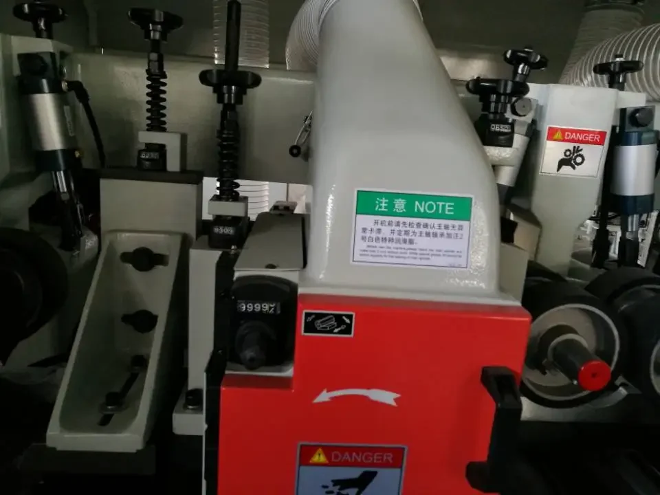 HC523 2 5 Spbamboo4 Side Planer Moulder Machine 6-36m/min 6800r/min 20-230mm 38.25kw 8-160mm 4600KG 40mm Stank / 5