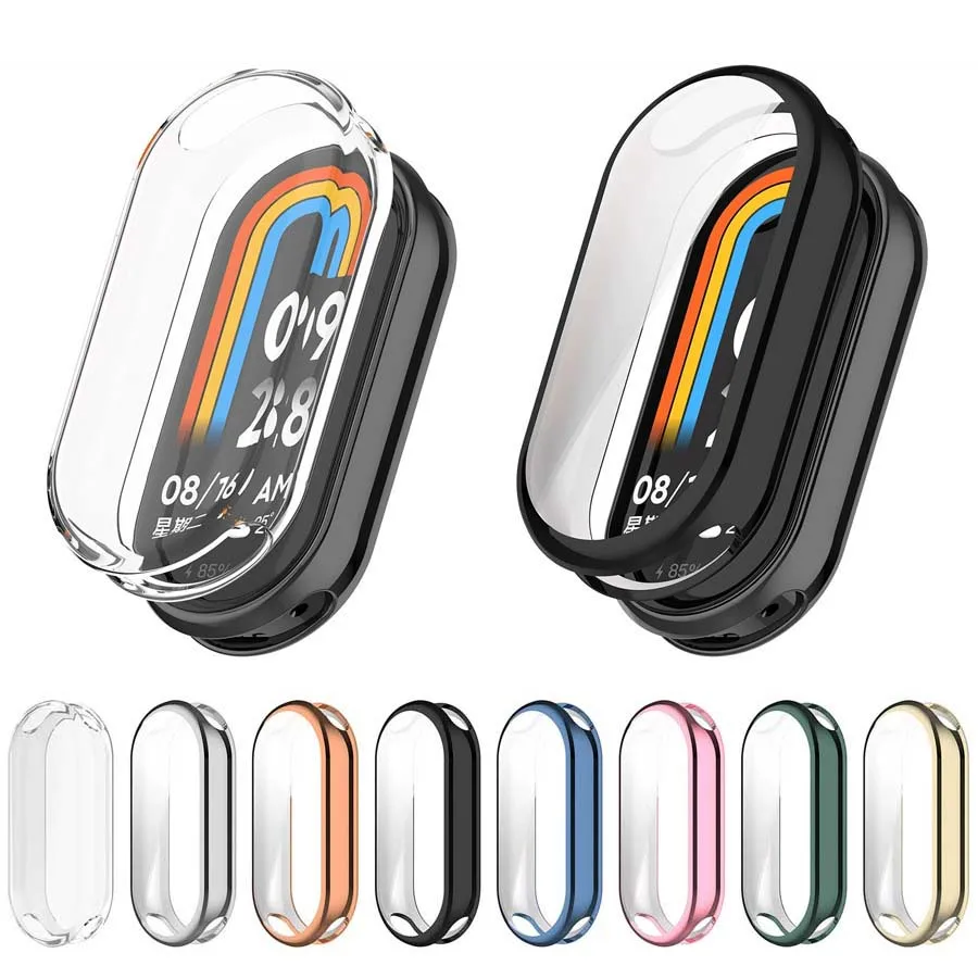 Xiaomi Mi Band Soft TPU Screen Protector - Protective Bumper Frame Shell Accessories