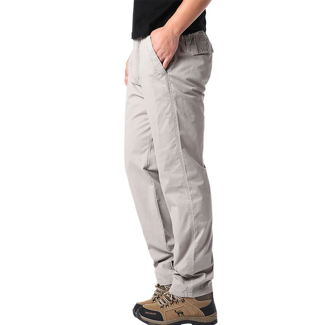 summer cotton pants men