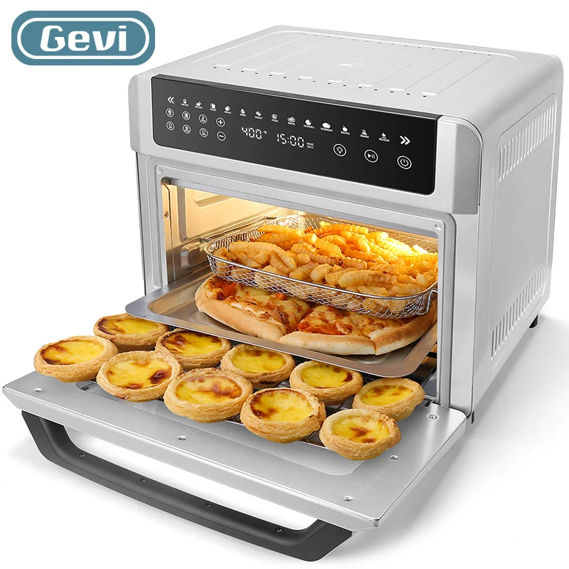 Air Fryer Toaster Oven, 19 QT Large Air Fryer Toaster Oven Combo