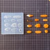 2Pattern  Turtle Bread  Donuts 3D Acrylic Nail Mold Palace Nail Art Decorations  DIY Design Silicone  Nail Art 4