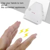 Clap On Clap Off Sound Activated On/Off Switch by Hand Clap w/ 2 Outlets for Home Appliance new 4