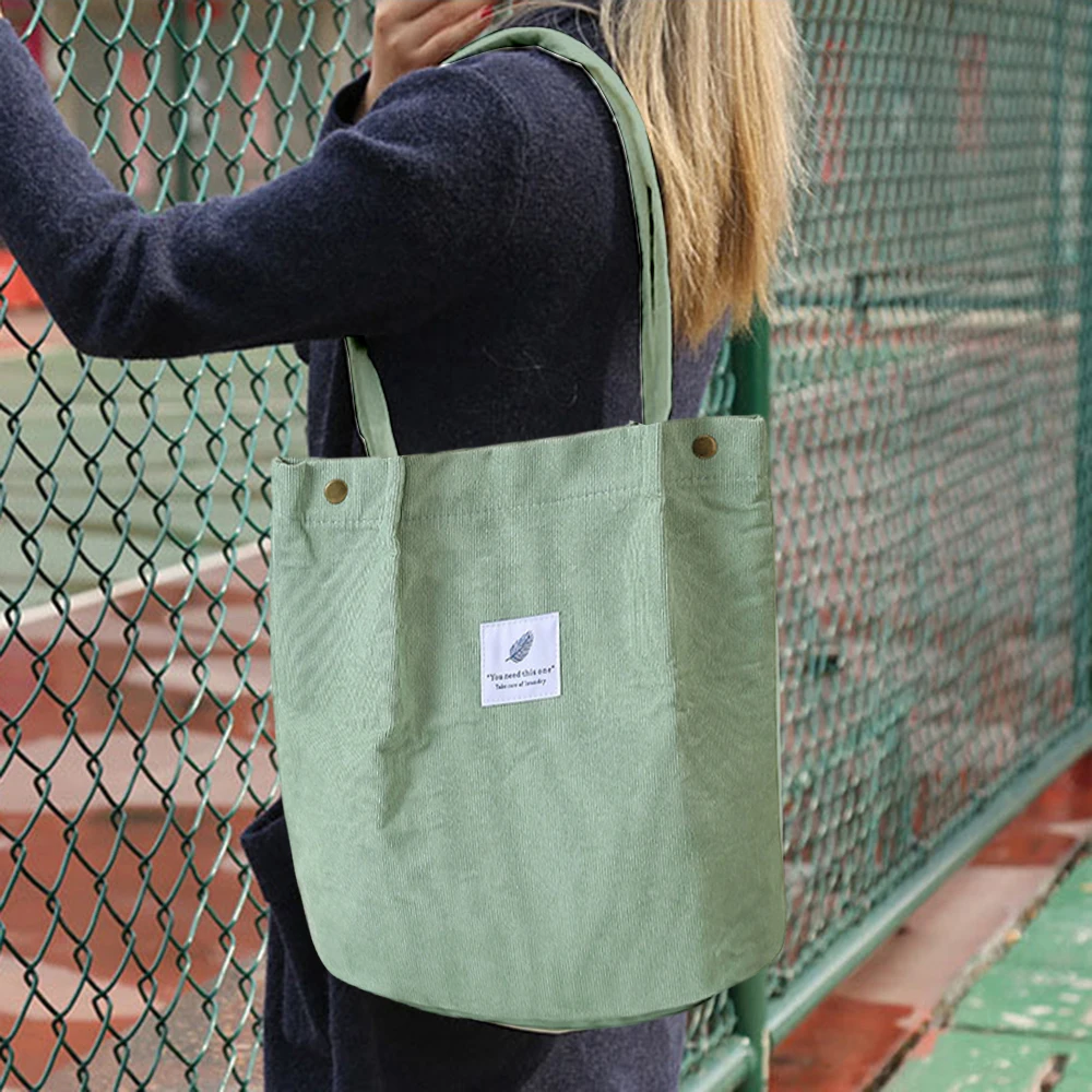 Fashion Women's Shoulder Bag Large Capacity Canvas Shopping Bag Multifunctional Commute Handbag For Outdoor Shopping Dating