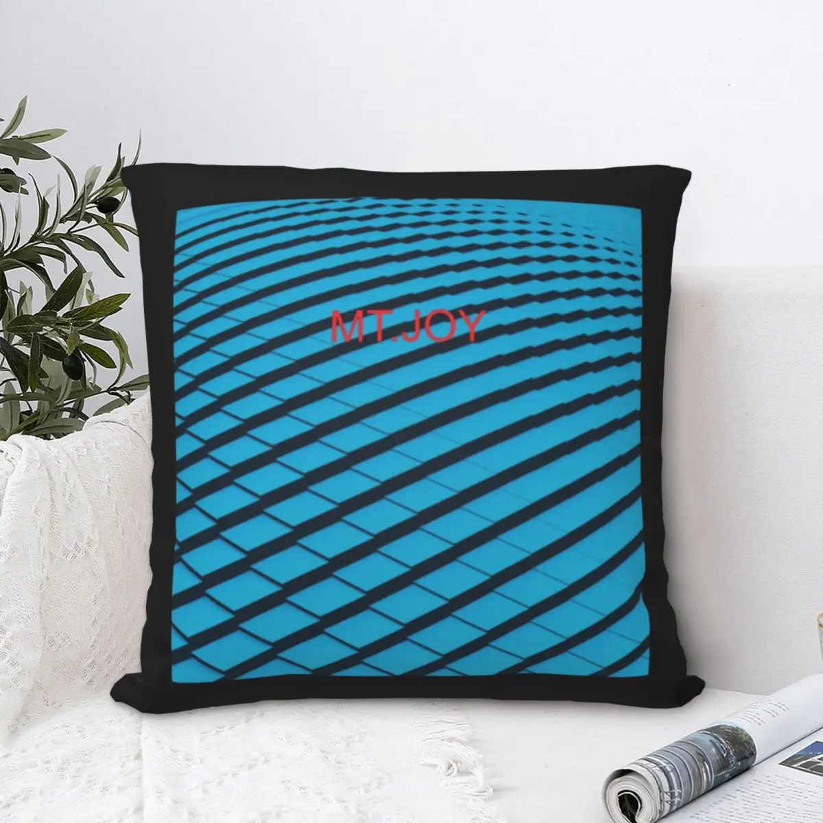 

Mt Joy Tank Top Square Pillowcase Polyester Pillow Cover Velvet Cushion Zip Decorative Comfort Throw Pillow for home sofa