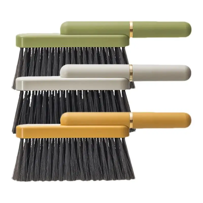 

Duster Dust Brush Horsehair Hand Broom Long Handle Desktop Cleaning Brush Household Car Furniture Bed Sweeping Cleaner for home