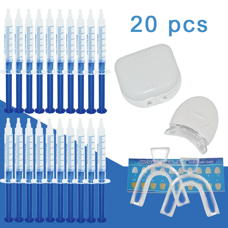 10/20pcs Teeth Whitening gels 44 Peroxide Dental Desensitizing gel