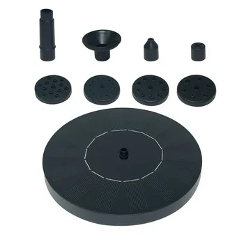 Solar Light Water Fountain Pool Pond Waterfall Fountain Garden Supplies Decoration Outdoor Solar Powered Fountain Bird Baths - Image 6