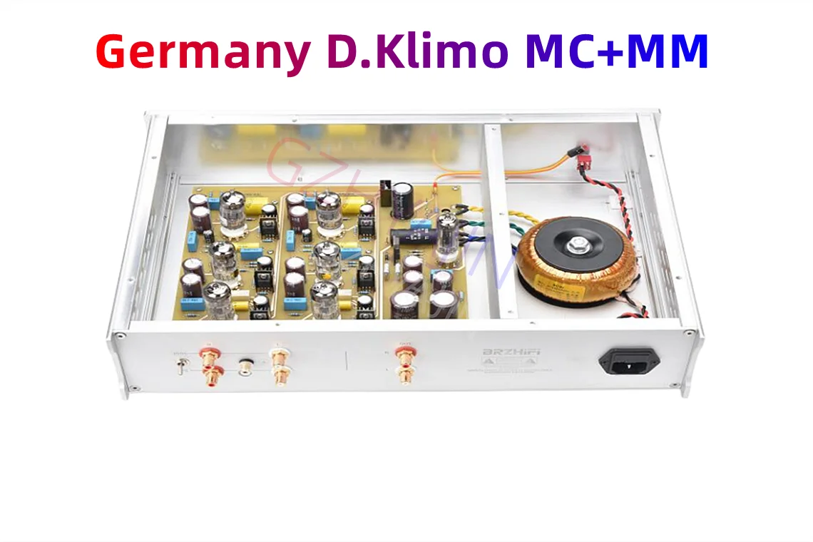 Refere In Germania D. Kmug Tube Lm Gold Plus Mc Mm Phono Amplificatore Finito Ac 115V/230V.