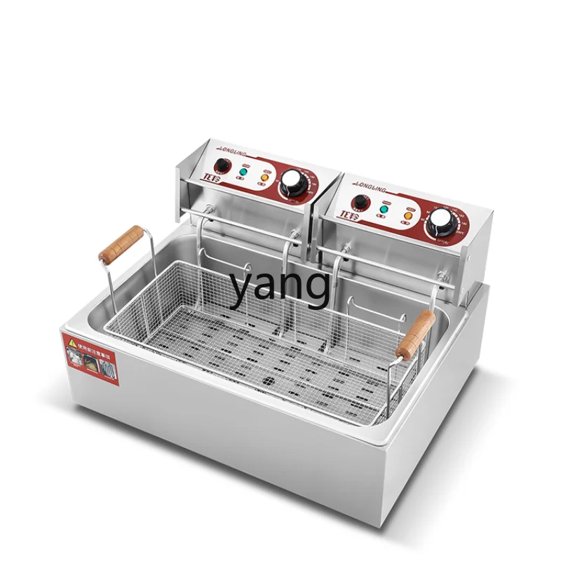 L'm'm Fried Machine Chicken Chop Large Capacity 20L Constant Temperature Row Deep Frying Pan Fried Dough Sticks Machine
