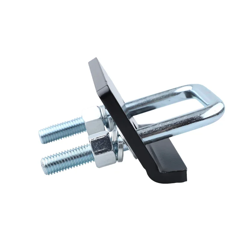 Heavy-duty hitch tensioner U bolt spherical mounting stabilizer swing bracket damper for trailer hitch units Steel