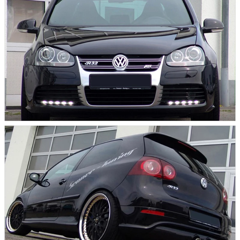 골프 R32 크롬 프론트 그릴 배지 엠블럼 골프 TDI R 3.2L V6 리어 부츠 테일 게이트 배지 로고 골프 4 / 5 (1997-2008)