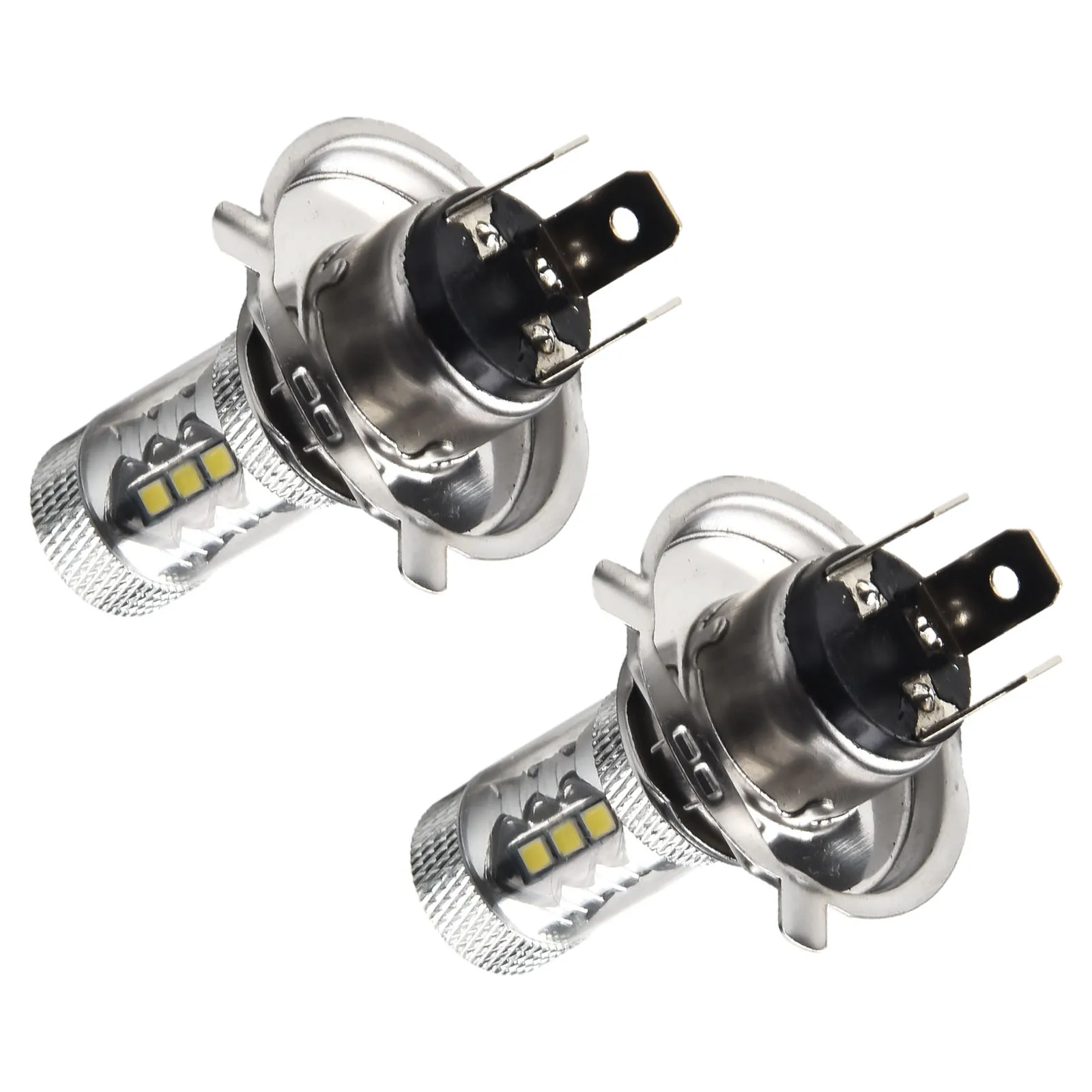 

Brand New H4 Fog Lights Beam Lamp Motorcycle Set 12V 2Pcs 80W 9003 Aluminum Headlight For Arctic Cat 2009-2010