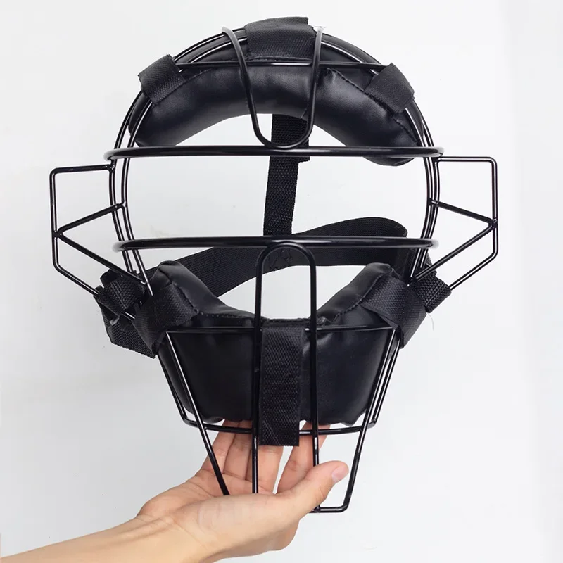 Baseball Softball Catcher Gear Sports Protective Mask Face Ear Protective Mask Helmet