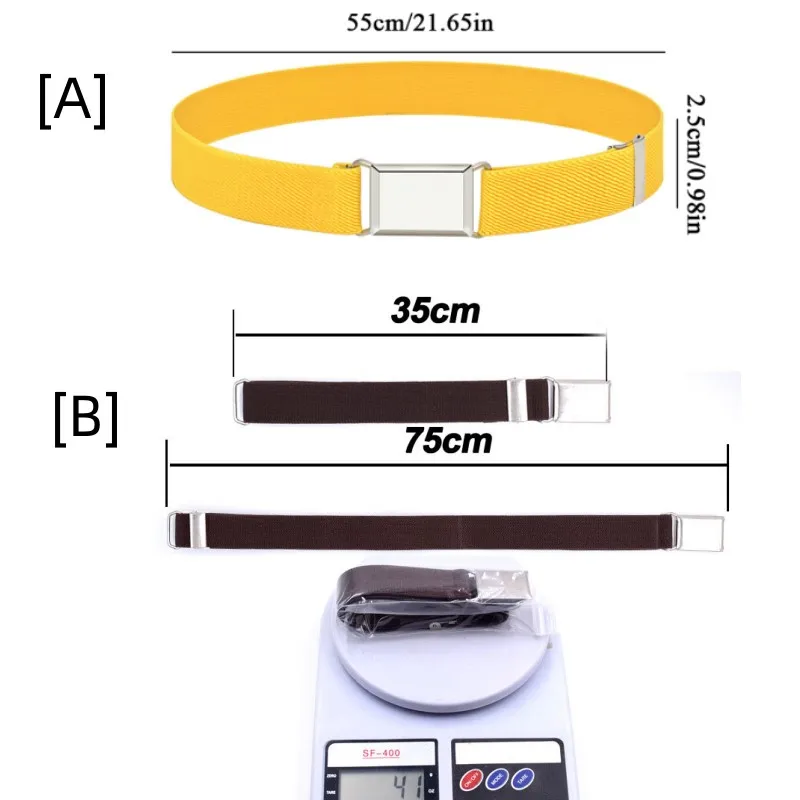 12 Styles Kids Toddler Belts For Girls Boys Adjustable Stretch Elastic Belt With Buckle For Children Kids Waist Belts Waistband images - 6