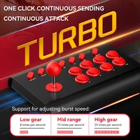 Y02 Wireless Arcade Joystick with Macro/Turbo Function for PS4/PS3/Xbox One/Switch/PC/Android/iOS Fighting Joysticks Controller - Image 4