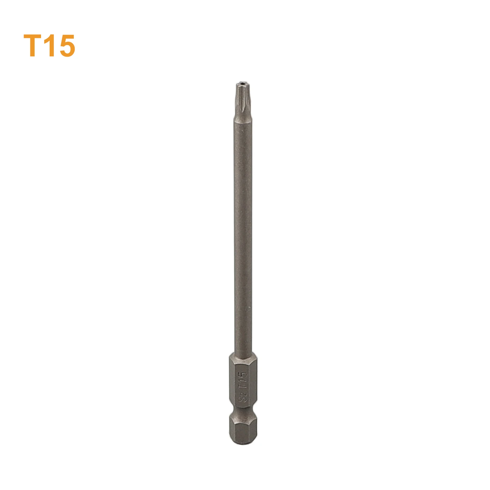 1PC 100mm Lange T8-T40 Magnet Torx Bits Set Elektrische Schraubendreher Kopf T8,T10,T15, t20, T25,T27,T30,T40 Schraubendreher – Detail 16