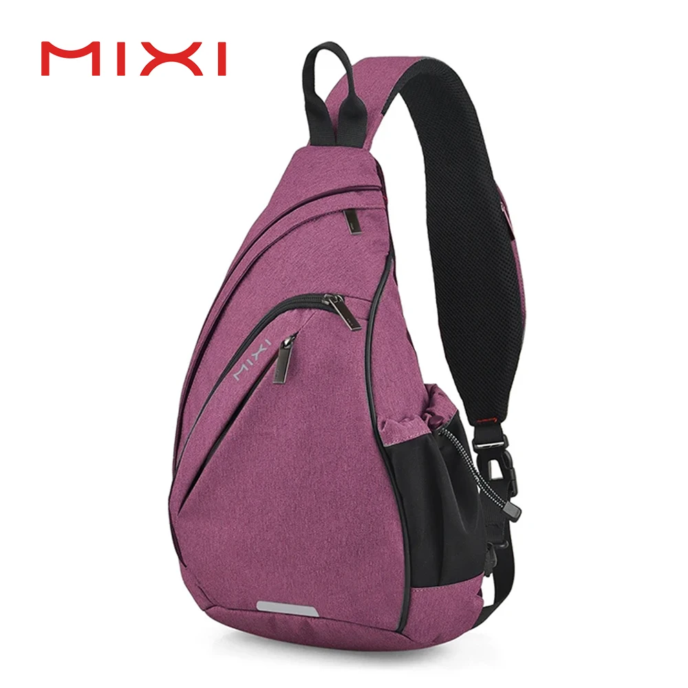 Mixi Women One Shoulder Bag Sling Backpack 17 19 Inch with USB