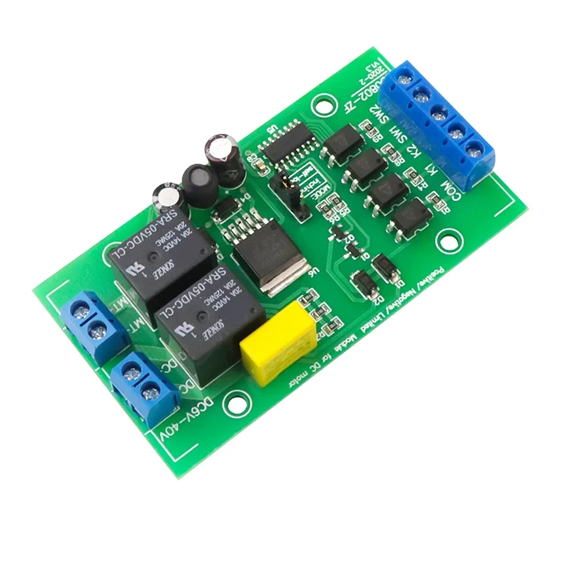 

DC BLDC Motor Driver Module Forward Reverse Controller 20A High Current With Limit Relay Driver Lifting Control Board