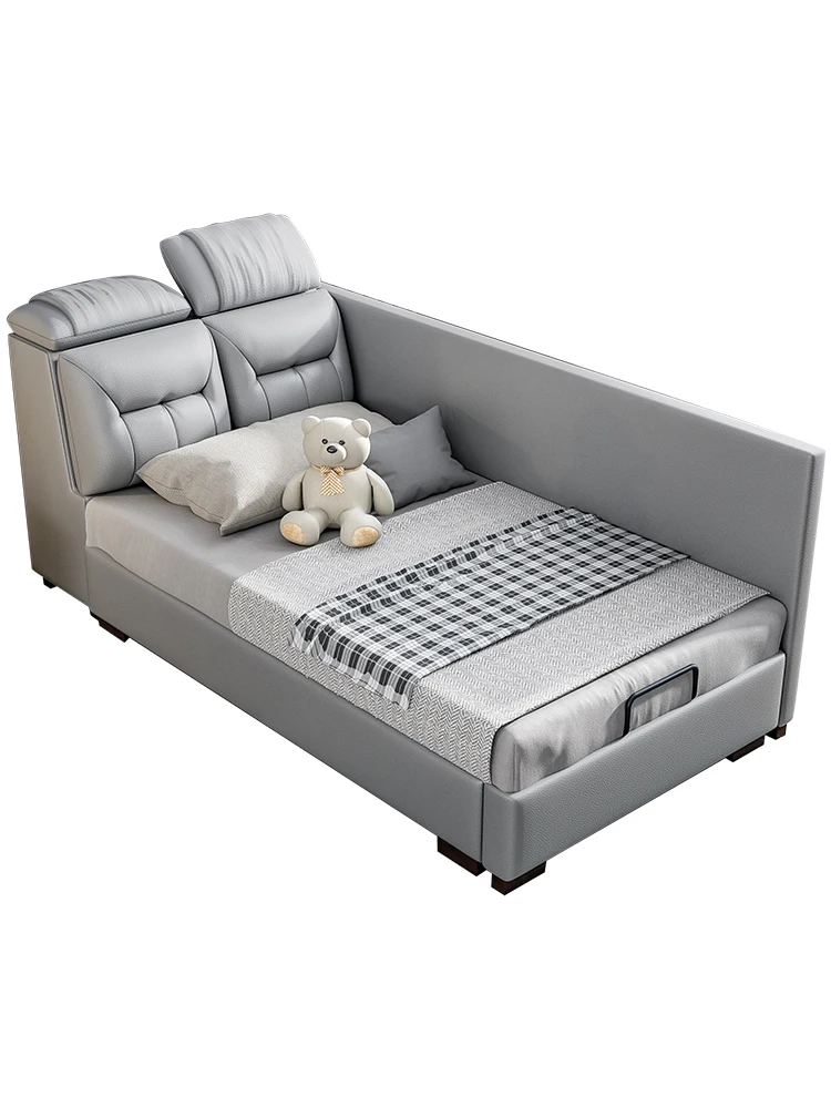 

girl's spliced large, two child small, widened and split, sleeping artifact princess bed,