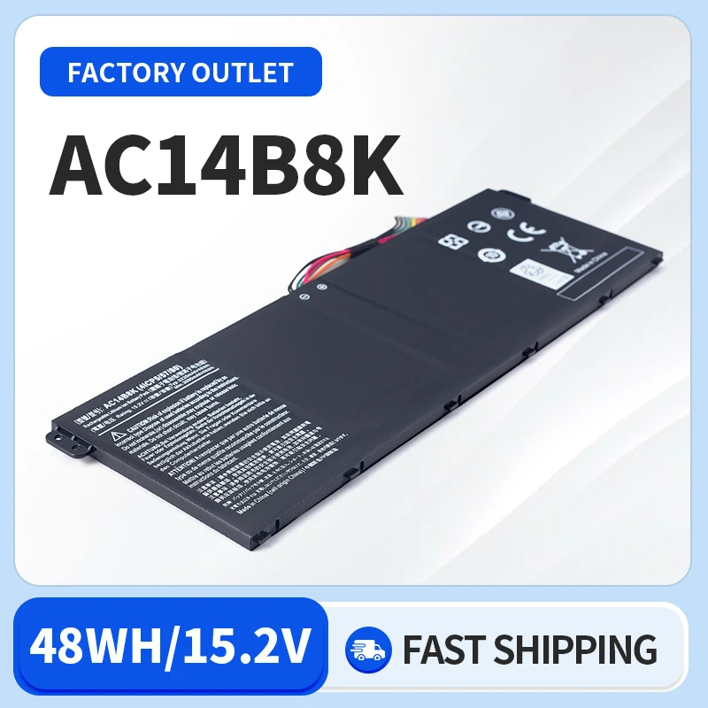 

Somi AC14B8K AC14B3K For Acer Chromebook 11/13/15 CB3-111/531/571 CB5-311/311P C670 C810 C910 Gateway NE511/NE512 Laptop Battery