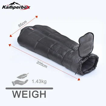 Kamperbox Winter Sleeping Bags Camping Down Sleeping Bags Winter Outdoor Ultralight Sleeping Bags Camping Equipments 3