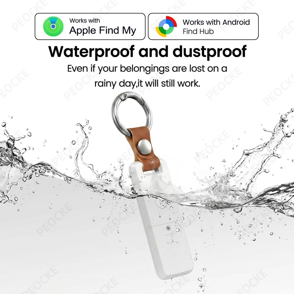 Slim Smart Tracker for Personal Items and Luggage
