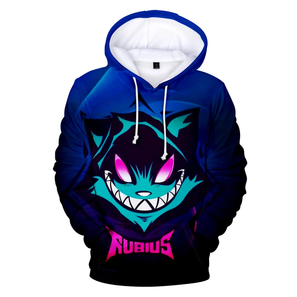 

New Arrival Rubius Z 3D Printed Fashion Fall Winer Suit Hoodies Sportswear Hooded HIP HOP Women/Men hooded Clothes