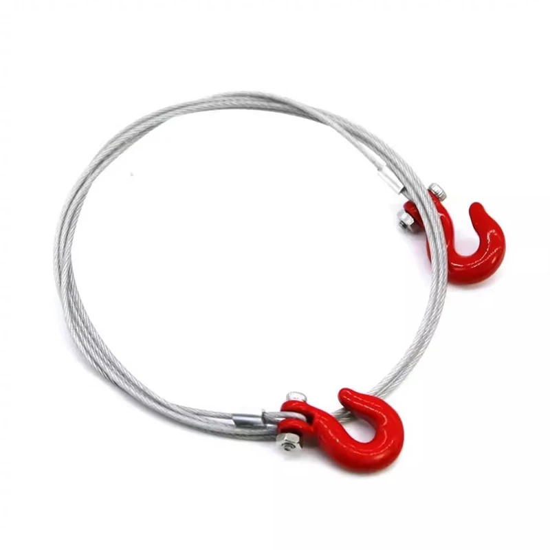 RC Trailer Decorate Tow Hook Metal Accessories Upgrade For 1:10 RC Crawler Car Redcat Gen8 VS4-10 Axial SCX10 90046 AXI03007