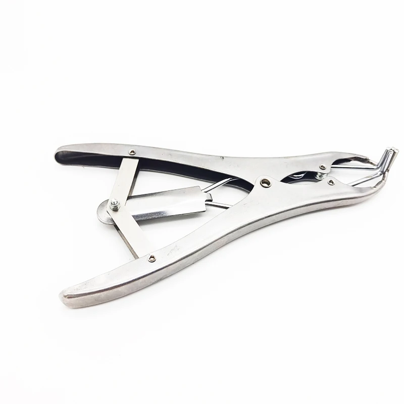 Animals Sheep Tail Castration Forceps Expansion Clamp Elasticity Rubber Castration Rings Farm Animal Bloodless Tail Pliers