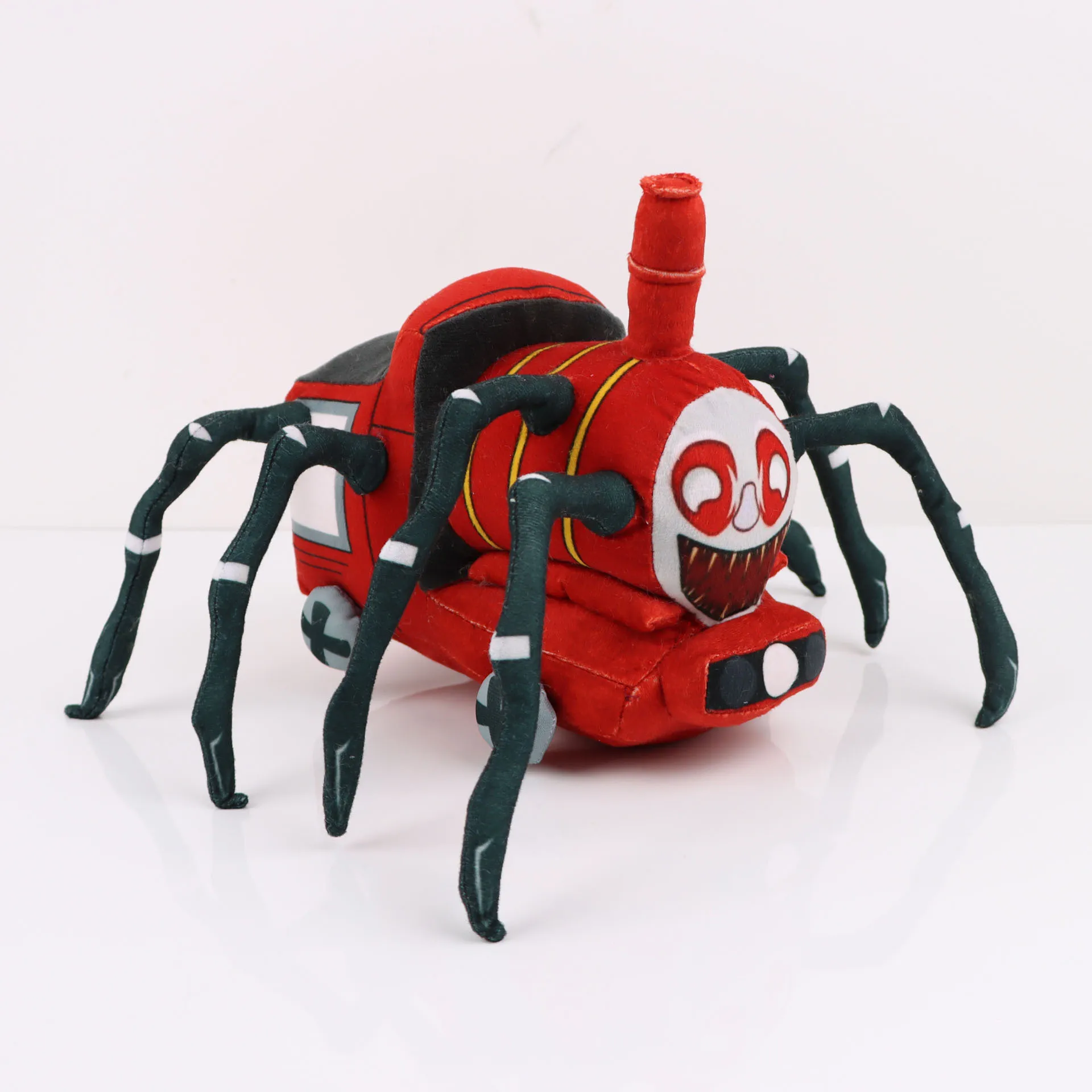 Choo-choo charles brinquedo de pelúcia personagem de jogo de terror boneca  de pelúcia assustador trem aranha modelo macio dos desenhos animados  plushie para crianças - AliExpress