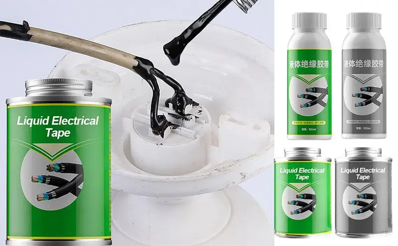Nastro Elettrico Liquido Strumenti Per Il Miglioramento Della Casa Colla Elettrica Liquida Non Infiammabile Impermeabile Per Camper Home Farm Marine A