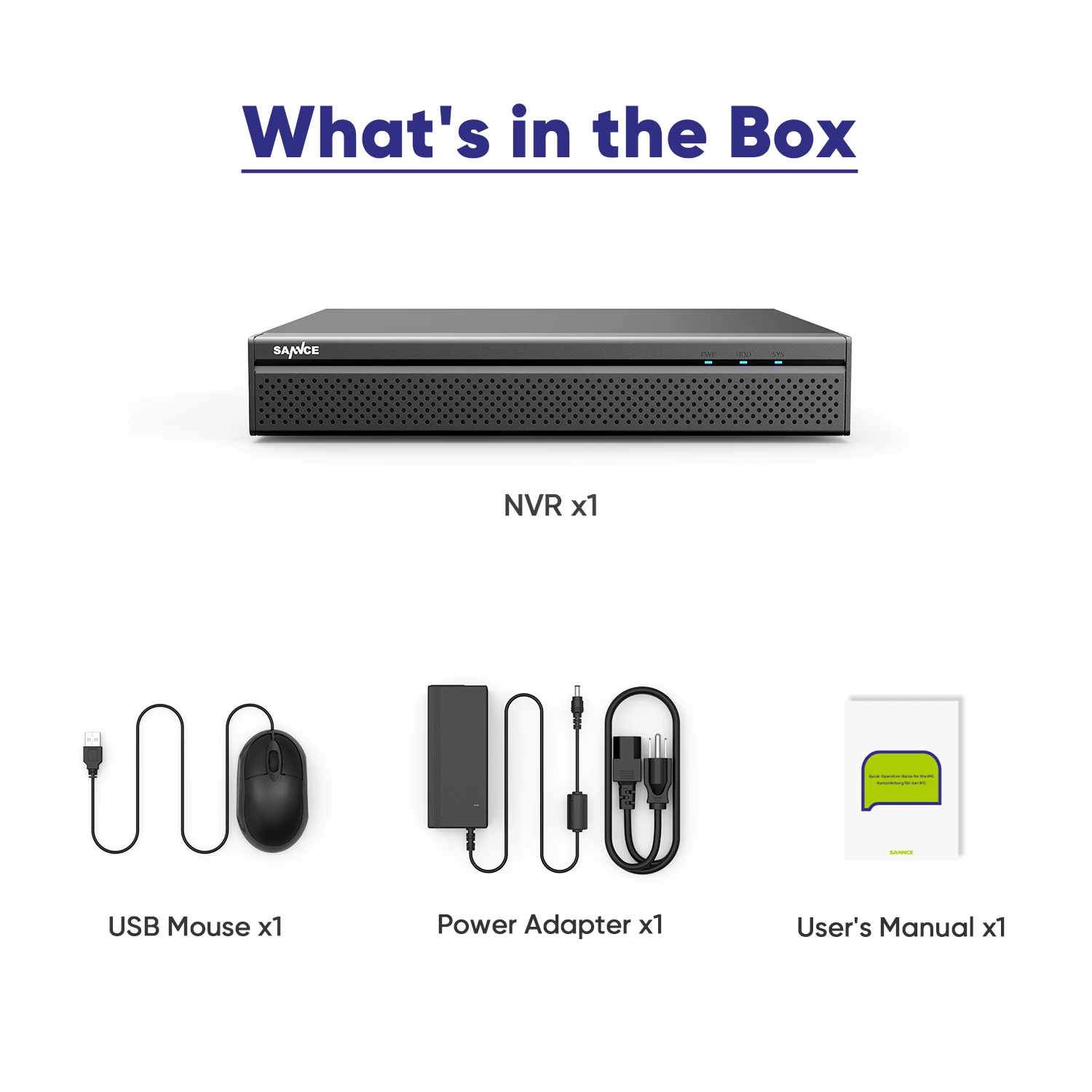 SANNCE 8MP FHD PoE Network Video Security System 8MP CCTV Security Camera NVR System Supports 8MP 5MP 3MP 1080P PoE IP Camera 6