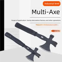 Outdoor survival camping forging and striking multifunctional axe woodworking axe of high quality 1