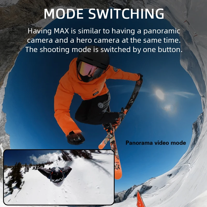 Gopro 360 360 Camera Skiing Gopro Hero Panorama GoPro MAX 360