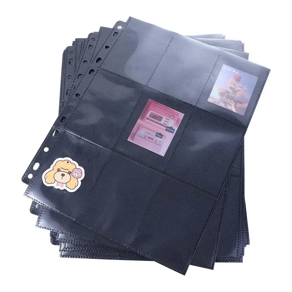 

10PCS Card Album Replacement Inner Page Collection Album Collection Card Album