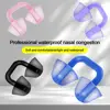 Soft Silicone Swimming Nose Clip Safety Gear Reusable Waterproof Nose Plug Prevent Choking Multicolor Swim Nose Protector 1