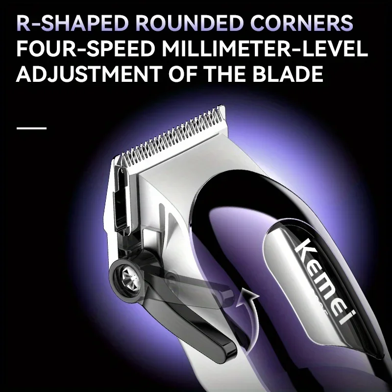 KEMEI km-2335 Usb Rechargeable Trimmer Electric Hair Clippers Professional Cordless Hair Clippers For Hair And Beauty 5